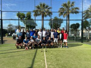 El equipo de Copyright Clearance Center (CCC) celebra una jornada de pádel en Club Bernier
