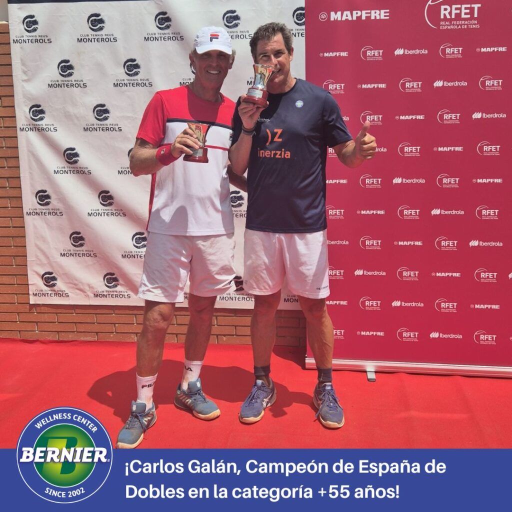 Carlos Galán y Pedro Nieto brillan en el Campeonato de España de Tenis Veterano 1 Campeonato de España de Tenis Veterano