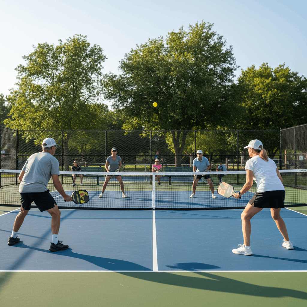 cómo se juega al pickleball: reglas básicas 